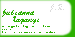 julianna raganyi business card